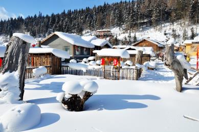景點：雪鄉風景